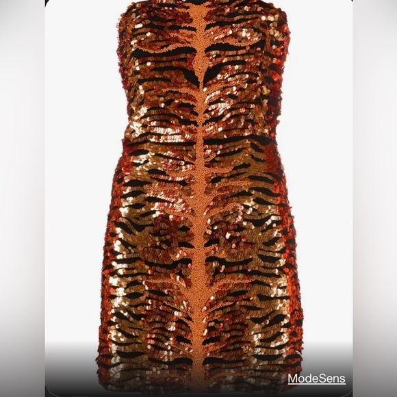 Retrofête Aurora Sequin Dress- XS- WORN ONCE - Picture 2 of 6